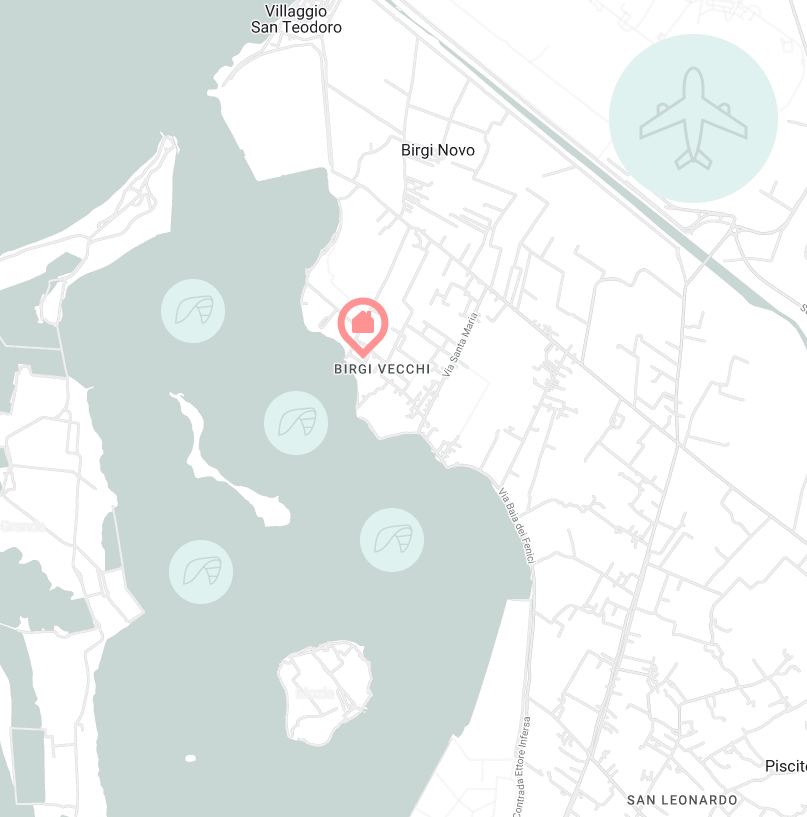 mapa Birgi Vechhi - miejsce zakwaterowania tuż przy spocie