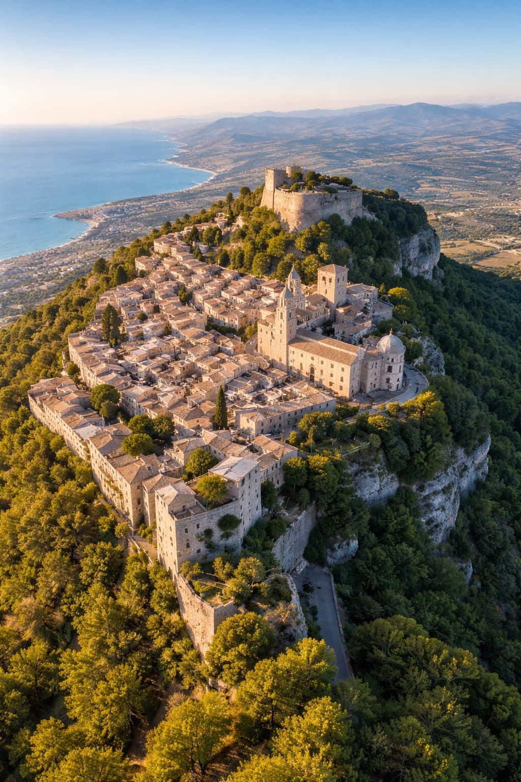 Erice z lotu ptaka